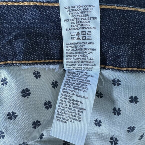Lucky Brand 181 Relaxed Straight Denim Jeans Size 38x34 Blue - Picture 6 of 11